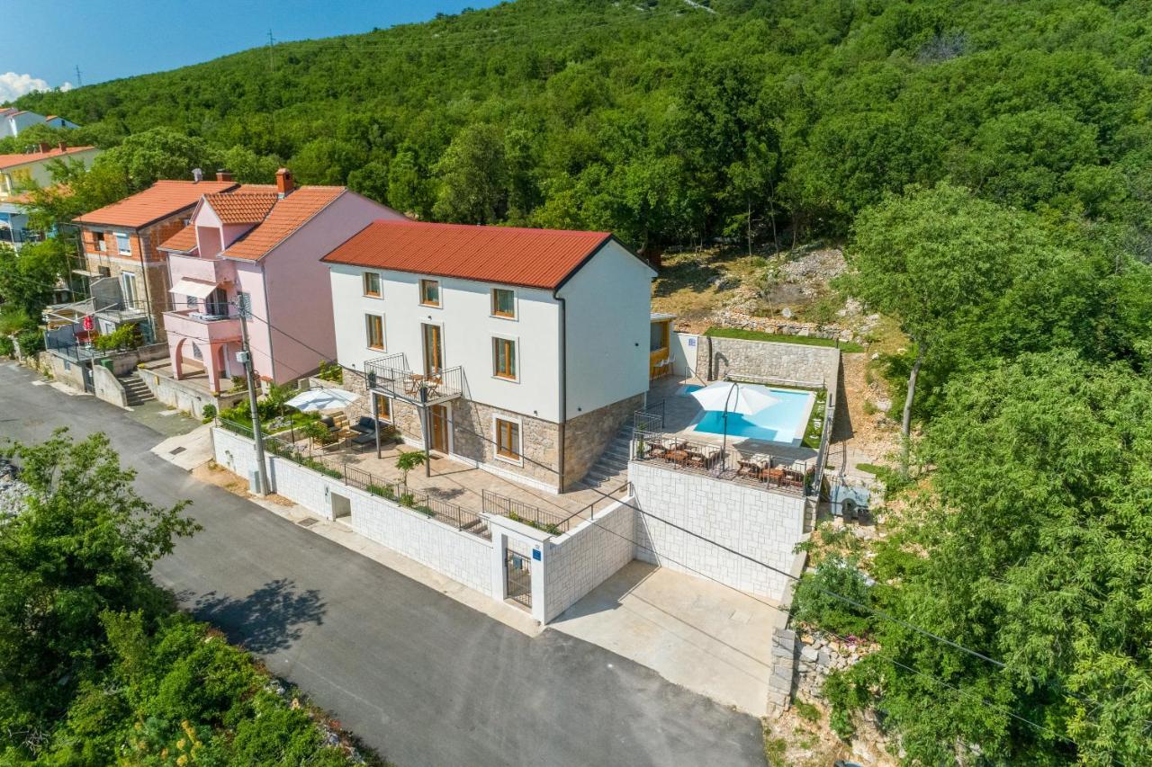 Villa Antani With Heated Pool, Sauna & Jacuzzi Crikvenica Exteriér fotografie