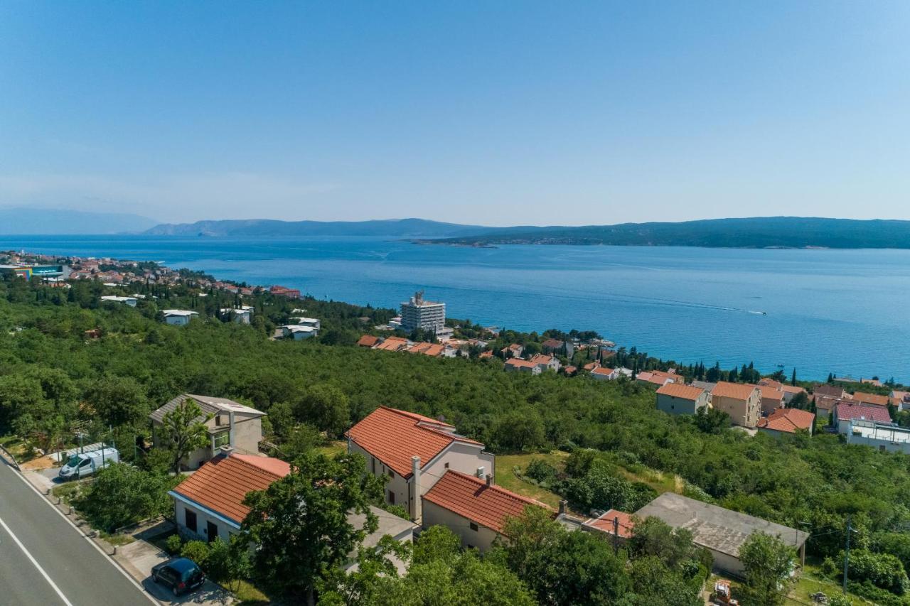 Villa Antani With Heated Pool, Sauna & Jacuzzi Crikvenica Exteriér fotografie